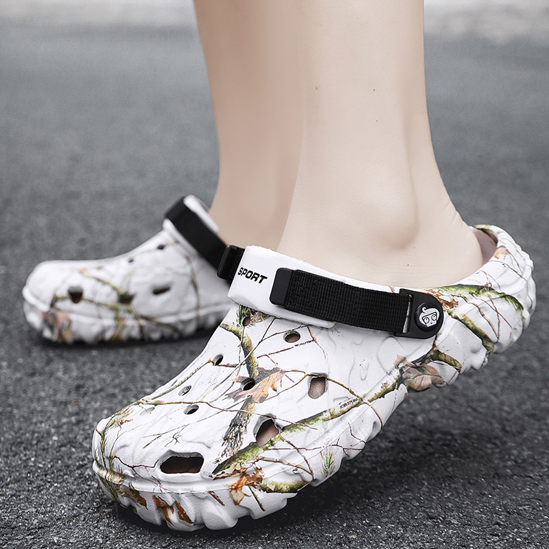 Women'S Shoes Crocs - Letnie męskie i damskie drewniane chodaki,