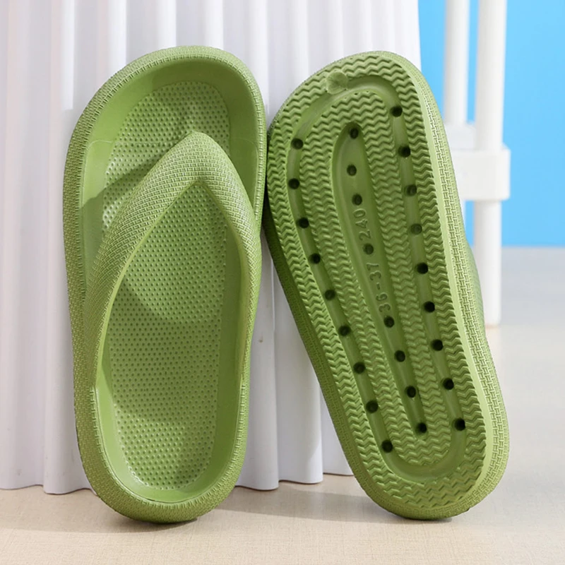 Women'S Shoes To Men'S Size - Antypoślizgowe Klapki na Platformie Damskie Lato