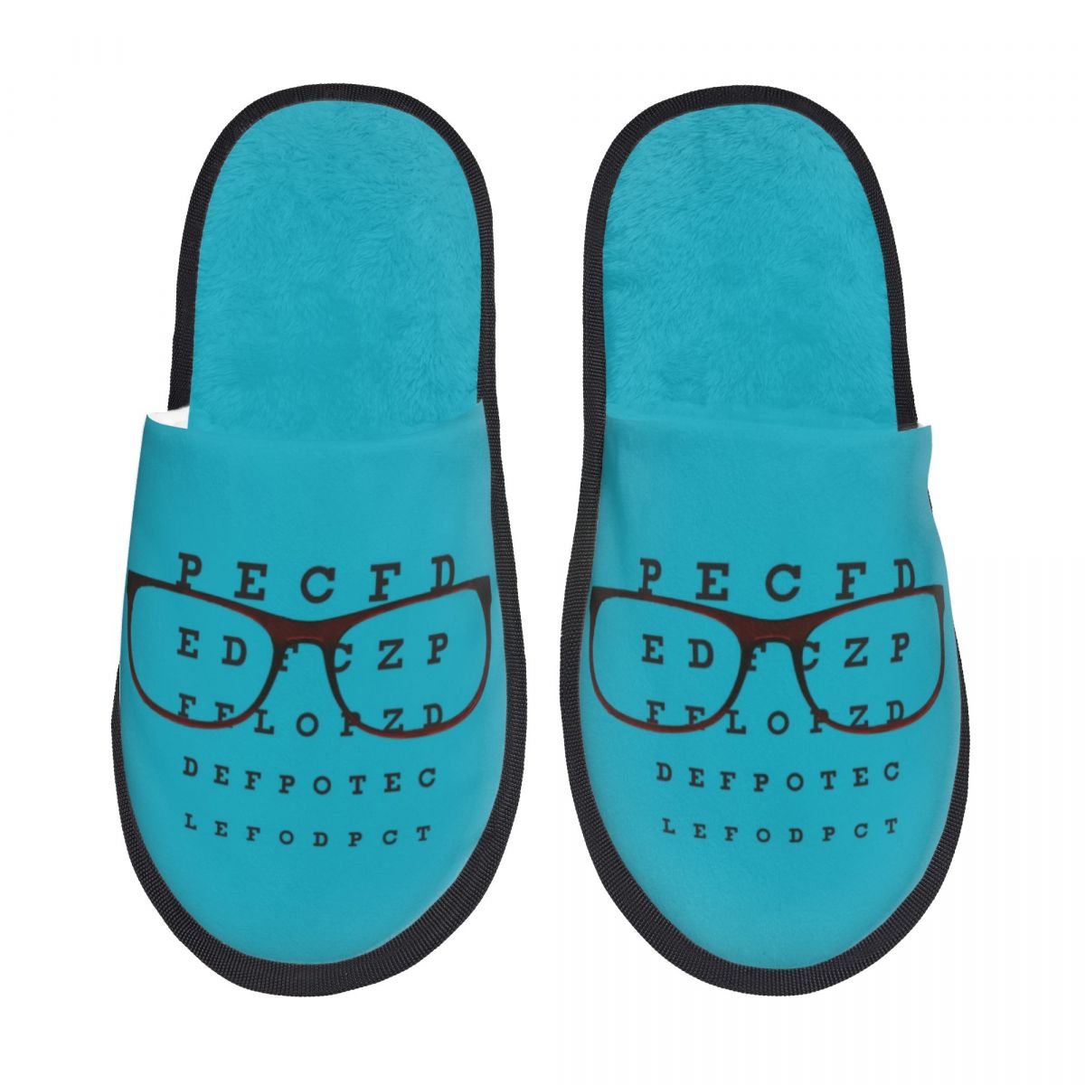 Shoes Women Chart - Zabawne okulary z grafiką testu wzroku,