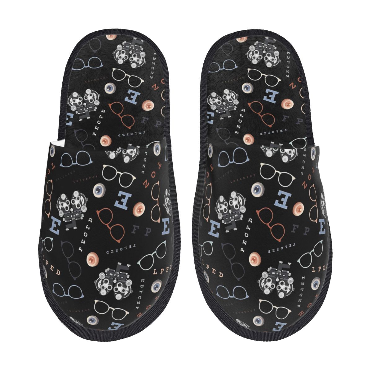 Shoes Women Chart - Damskie kapcie z własnym nadrukiem, z