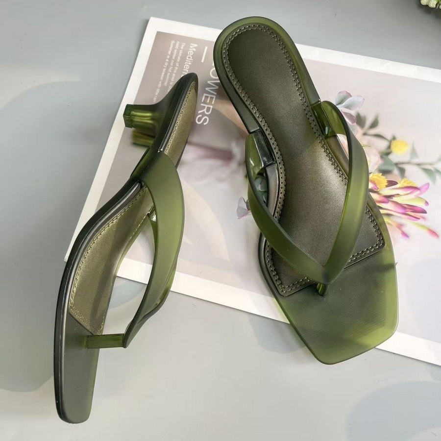 Thong Flat Sandal - Koreańskie sandały japonki z PVC w