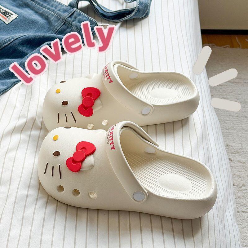 Women'S Shoes Crocs - Krokodylki dla dziewczynek Hello Kitty, antypoślizgowe