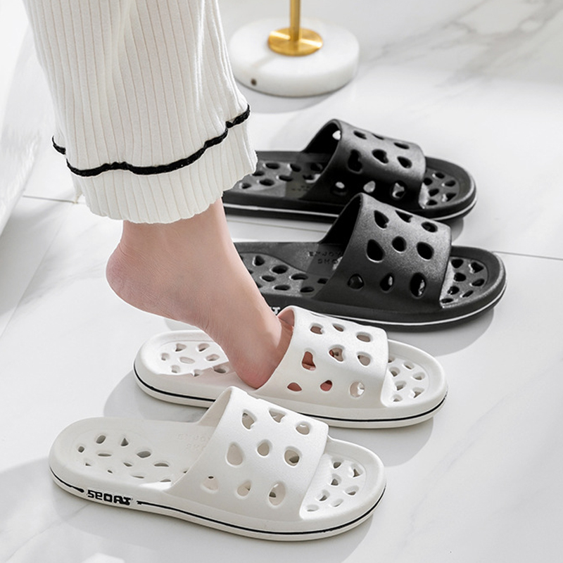 Women'S Shoes To Men'S Size - Klapki domowe damskie chmurki ażurowe letnie