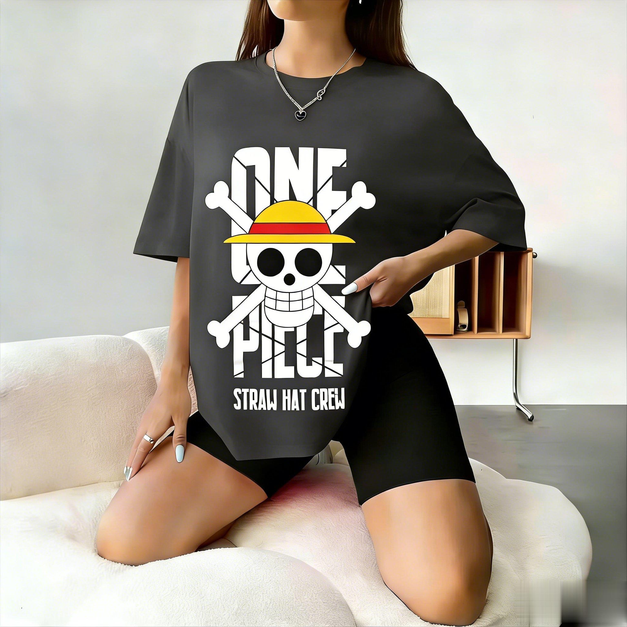 Women'S Shoes For Crews - Koszulka Anime One Piece Straw Hat