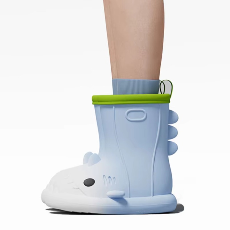 Women'S Shoes Neuropathy - Kalosze Shark Botas damskie wodoodporne domowe