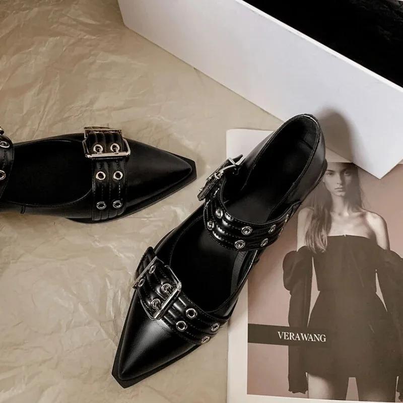 Shoes For Women Flats - Damskie buty designerskie luksusowe czółenka na