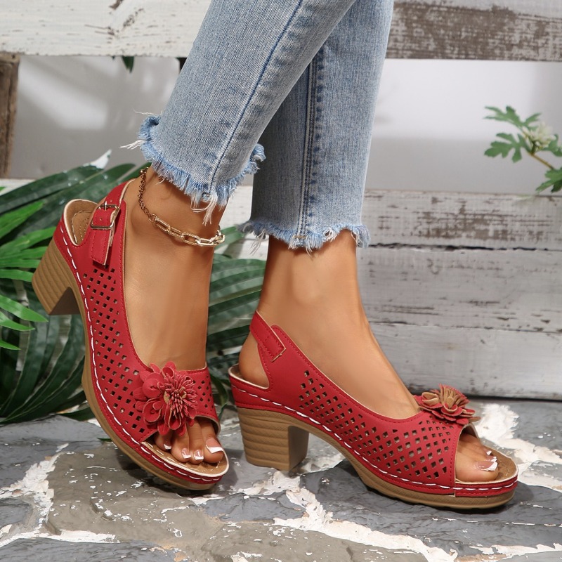 Damskie sandały na masywnym ob – Ankle Strap Heels recenzja i cena