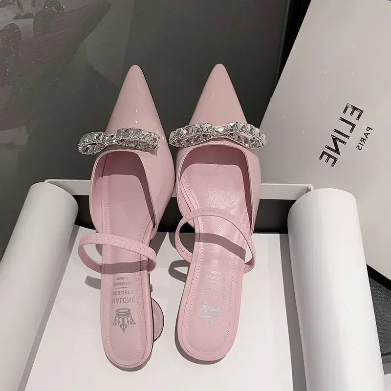 Damskie różowe lakierowane kla – Women'S Shoes Clogs recenzja i cena