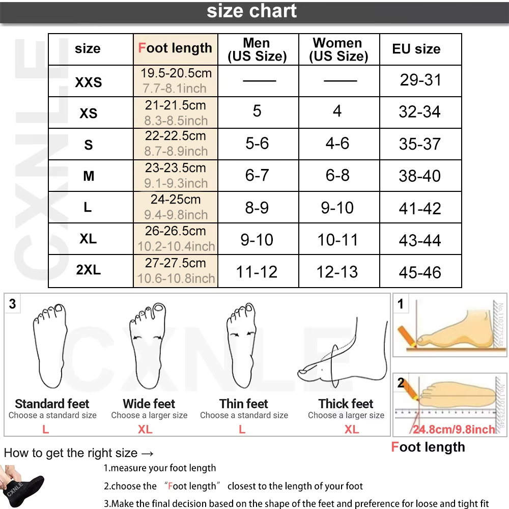 5mm Neoprenowe skarpety do nur – Women'S Shoes Neuropathy recenzja i cena