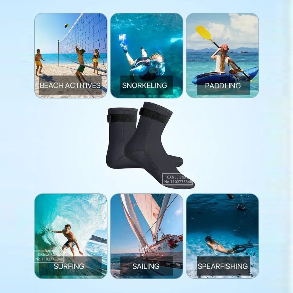 5mm Neoprenowe skarpety do nur – Women'S Shoes Neuropathy recenzja i cena