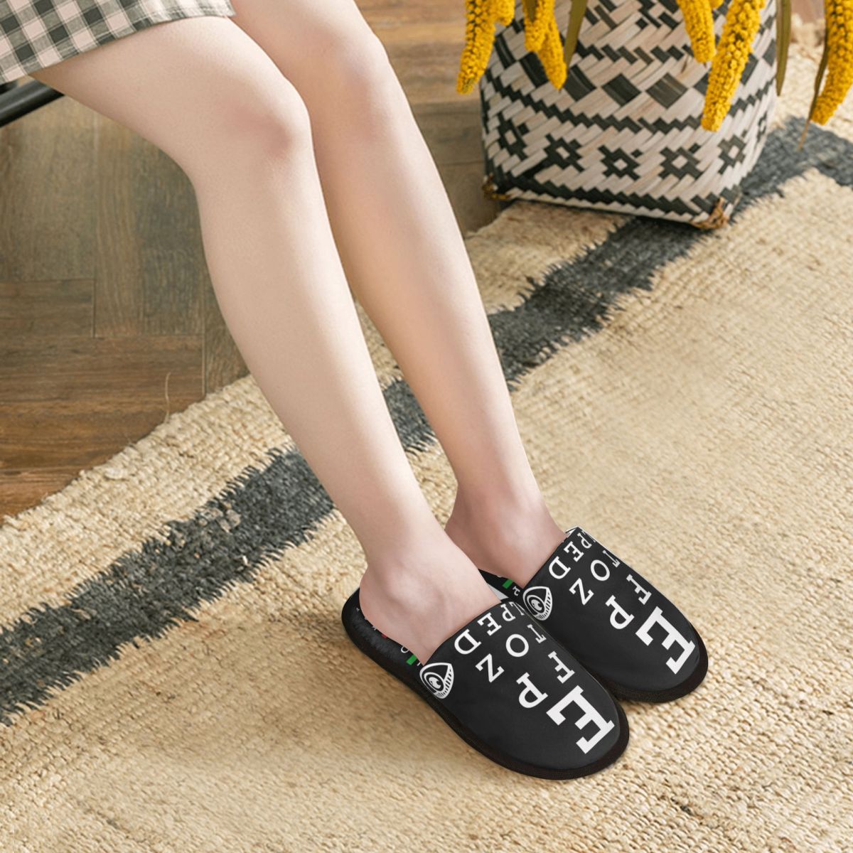 Zabawne kapcie damskie z piank – Shoes Women Chart recenzja i cena