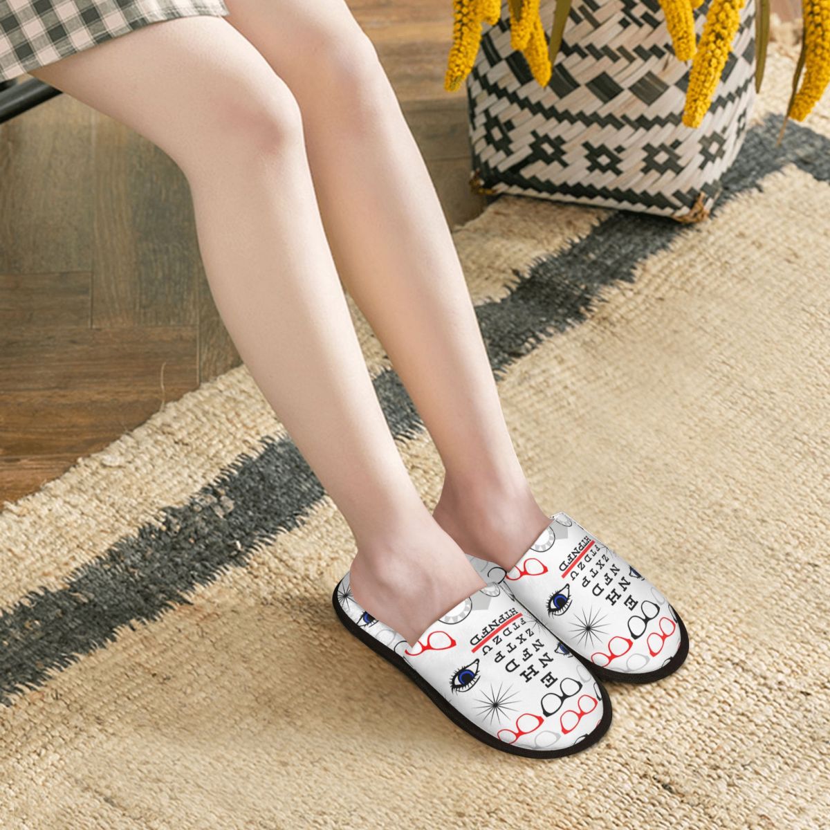 Damskie kapcie z własnym nadru – Shoes Women Chart recenzja i cena