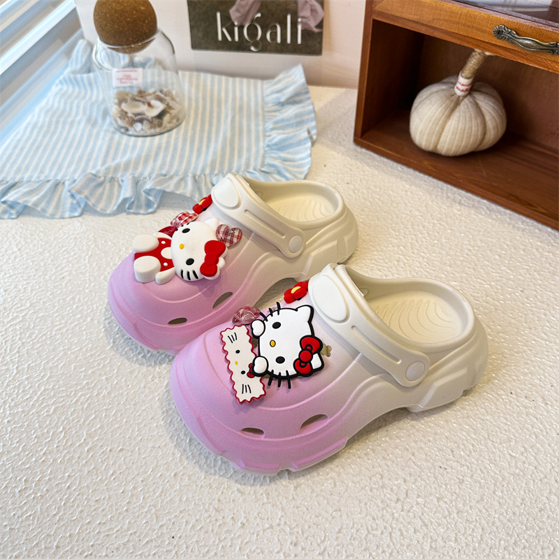 Gradientowe Klapki na Platform – Women'S Shoes Clogs recenzja i cena
