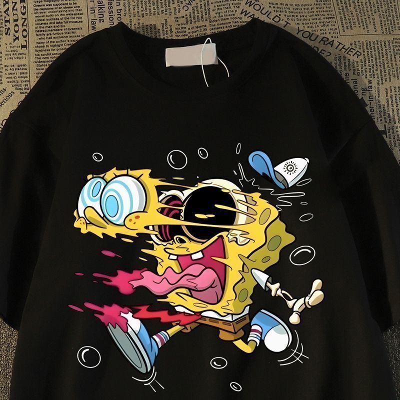 Koszulka z nadrukiem SpongeBob – Women'S Shoes For Crews recenzja i cena
