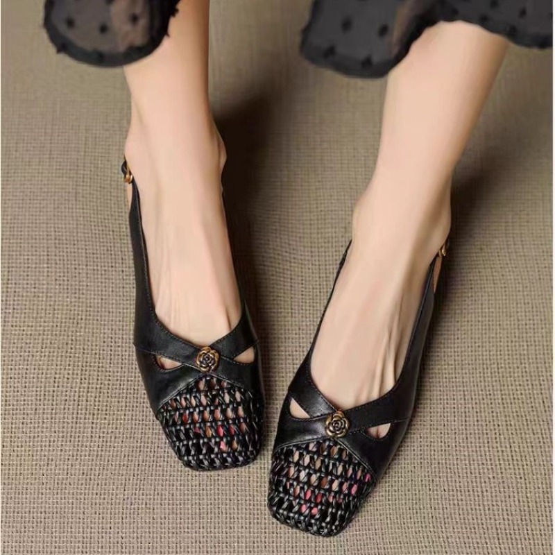 Damskie sandały w stylu francu – Shoes For Women Flats recenzja i cena