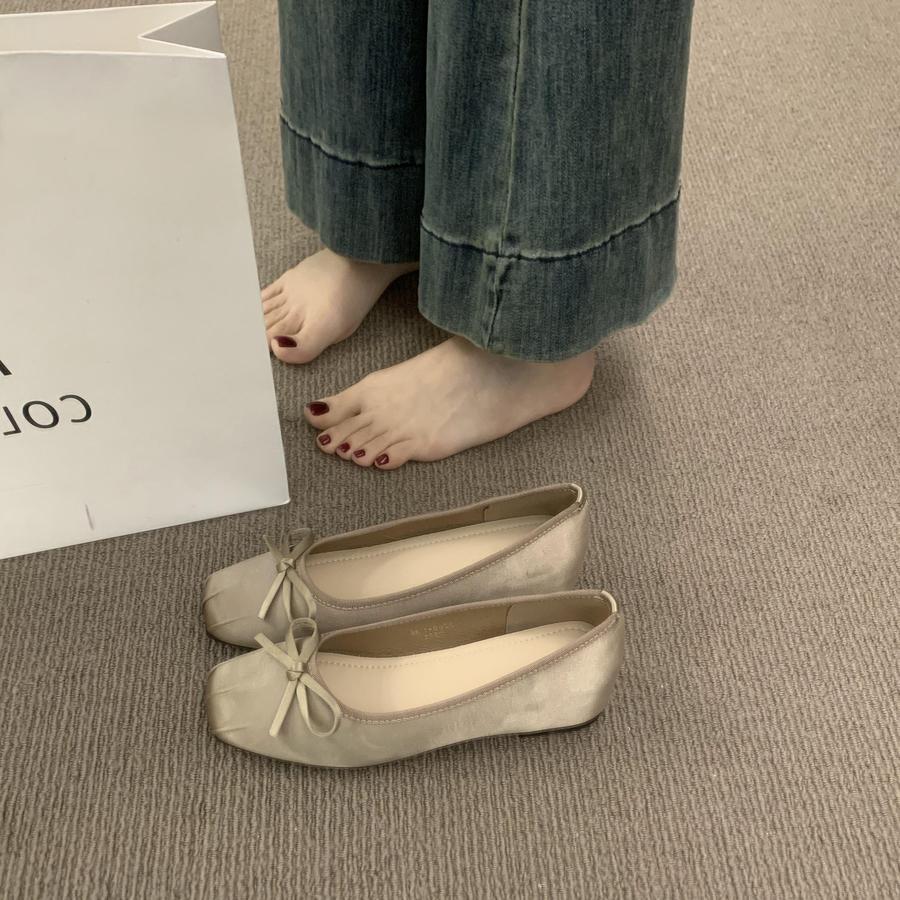 Baletki na ukrytym koturnie w  – Shoes For Women Flats recenzja i cena