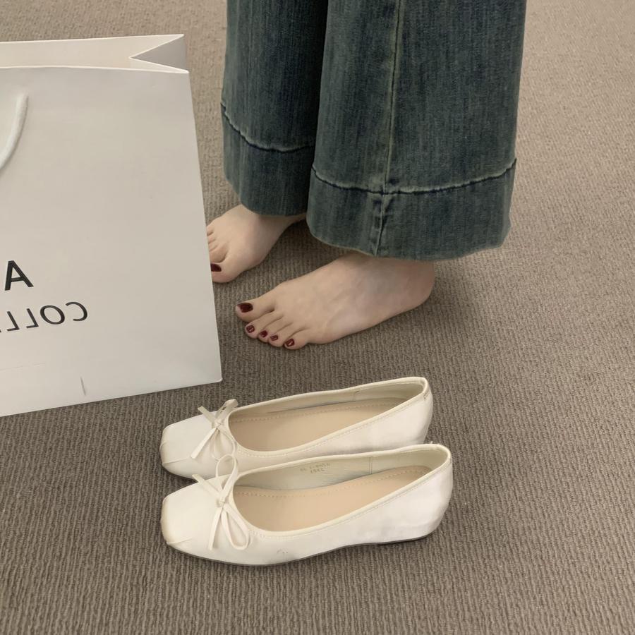 Baletki na ukrytym koturnie w  – Shoes For Women Flats recenzja i cena