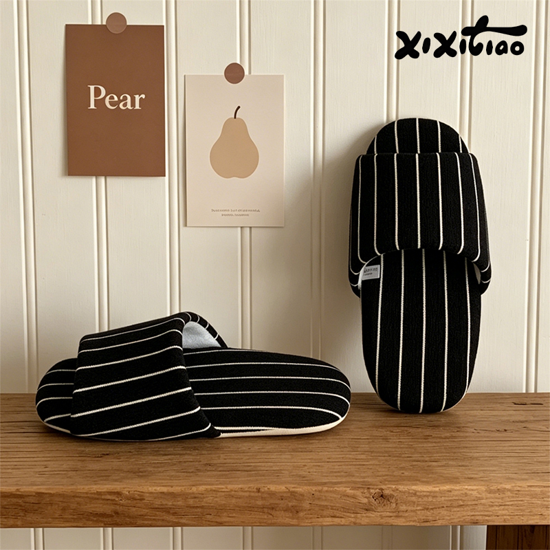 XIXITIAO Pasiaste Kapcie Domow – Women'S Shoes To Men'S Size recenzja i cena