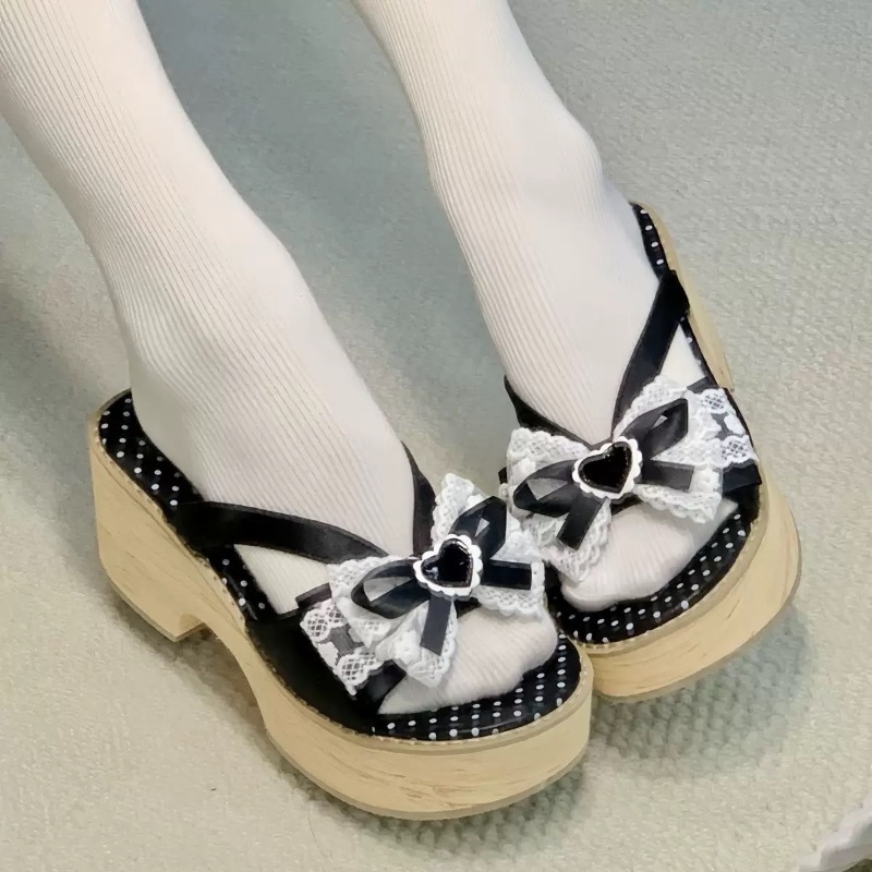 Słodkie Klapki na Platformie z – Women Shoes Japan recenzja i cena