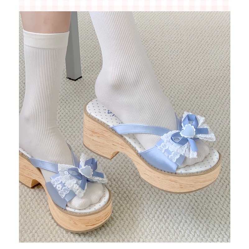 Słodkie Klapki na Platformie z – Women Shoes Japan recenzja i cena