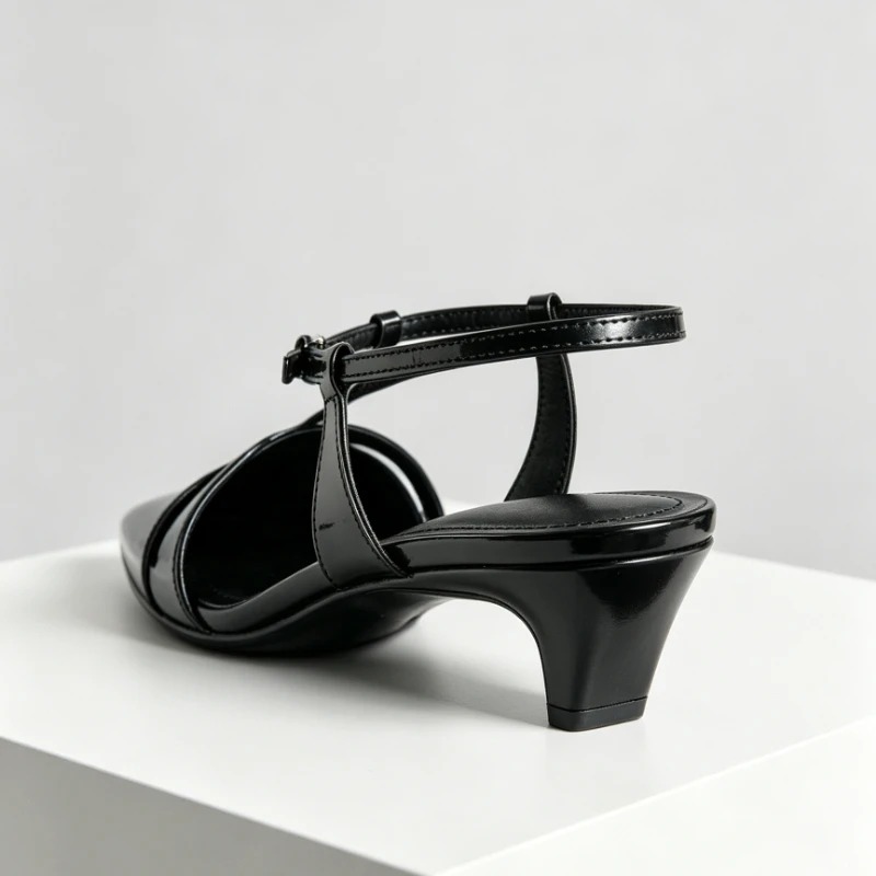 Szpilki damskie z lakierowanej – Ankle Strap Heels recenzja i cena