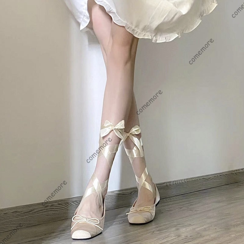 Damskie baleriny z satynową ws – Shoes For Women Flats recenzja i cena