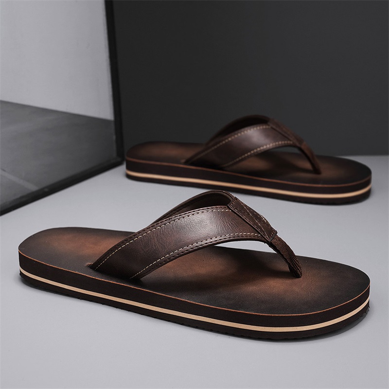 Męskie klapki w stylu vintage  – Thong Flat Sandal recenzja i cena
