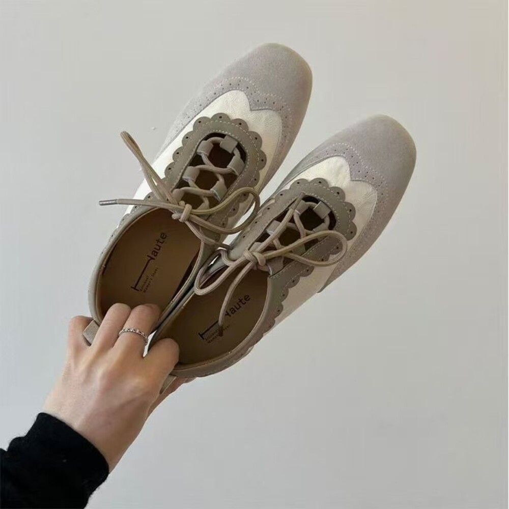 Damskie retro oksfordki z ozdo – Shoes For Women Flats recenzja i cena