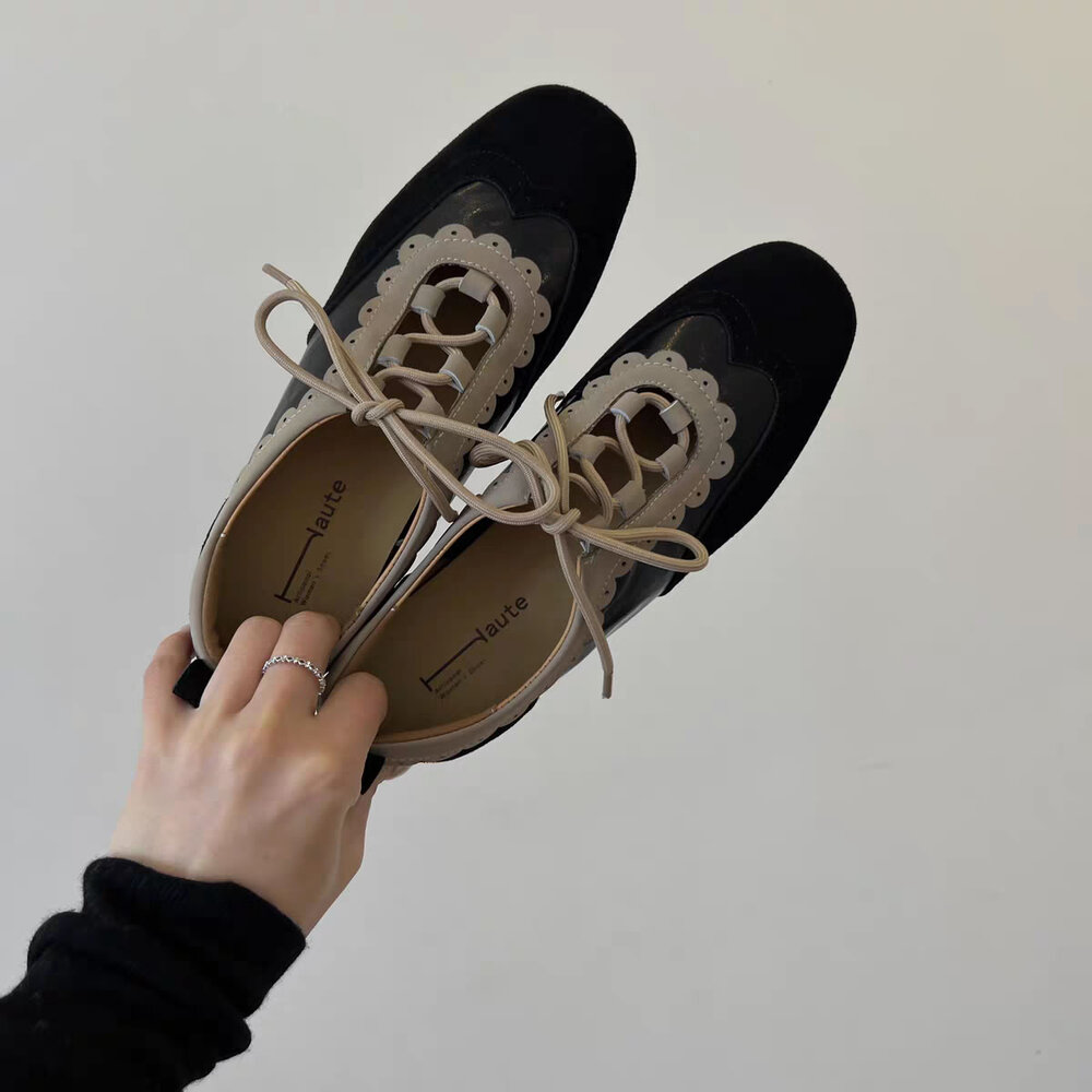 Damskie retro oksfordki z ozdo – Shoes For Women Flats recenzja i cena