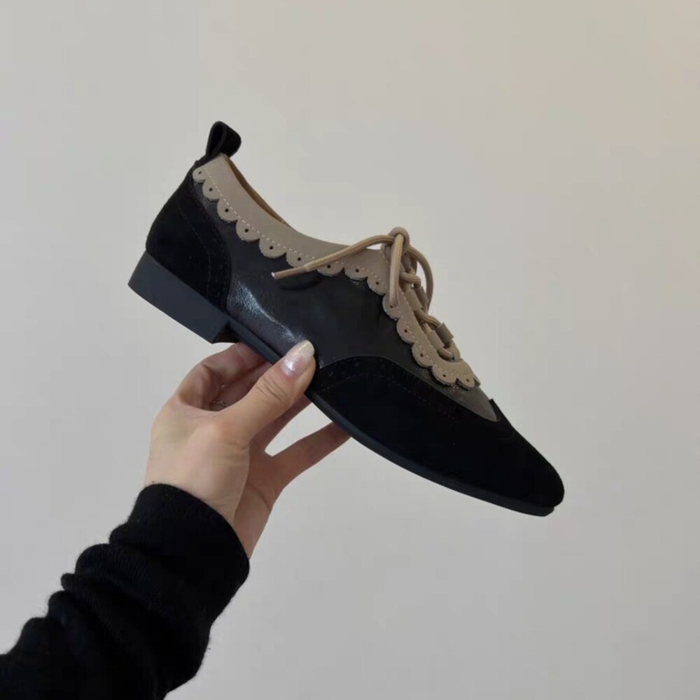 Damskie retro oksfordki z ozdo – Shoes For Women Flats recenzja i cena