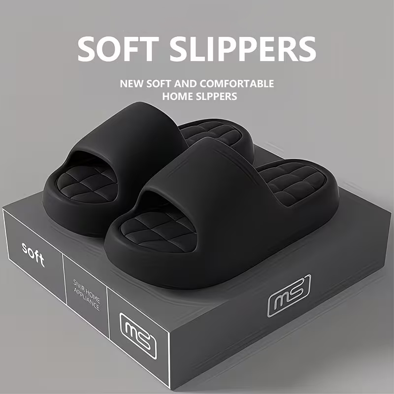 Damskie klapki domowe z grubą  – Women'S Shoes To Men'S Size recenzja i cena