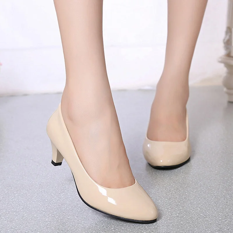 Damskie czółenka Nude Shallow  – Women'S Shoes Clogs recenzja i cena