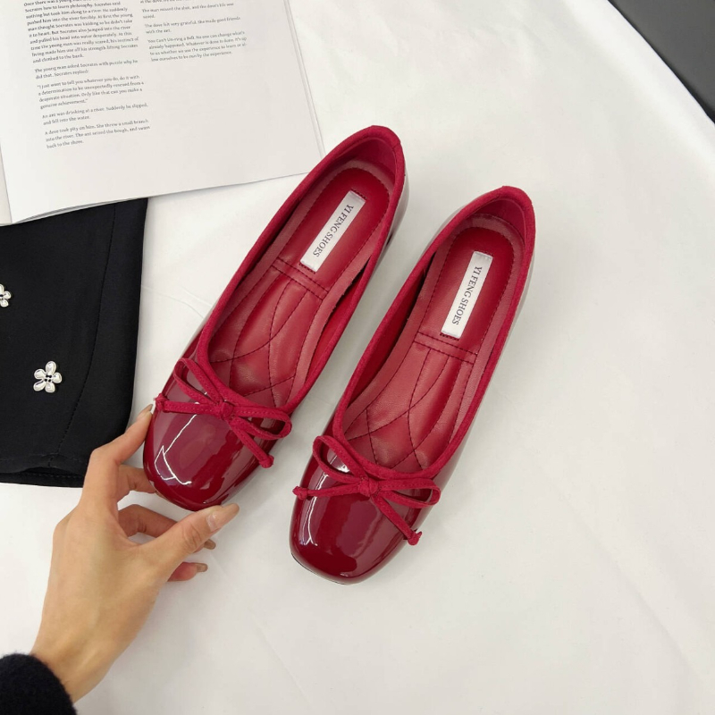 Płytkie damskie miękkie okrągł – Shoes For Women Flats recenzja i cena