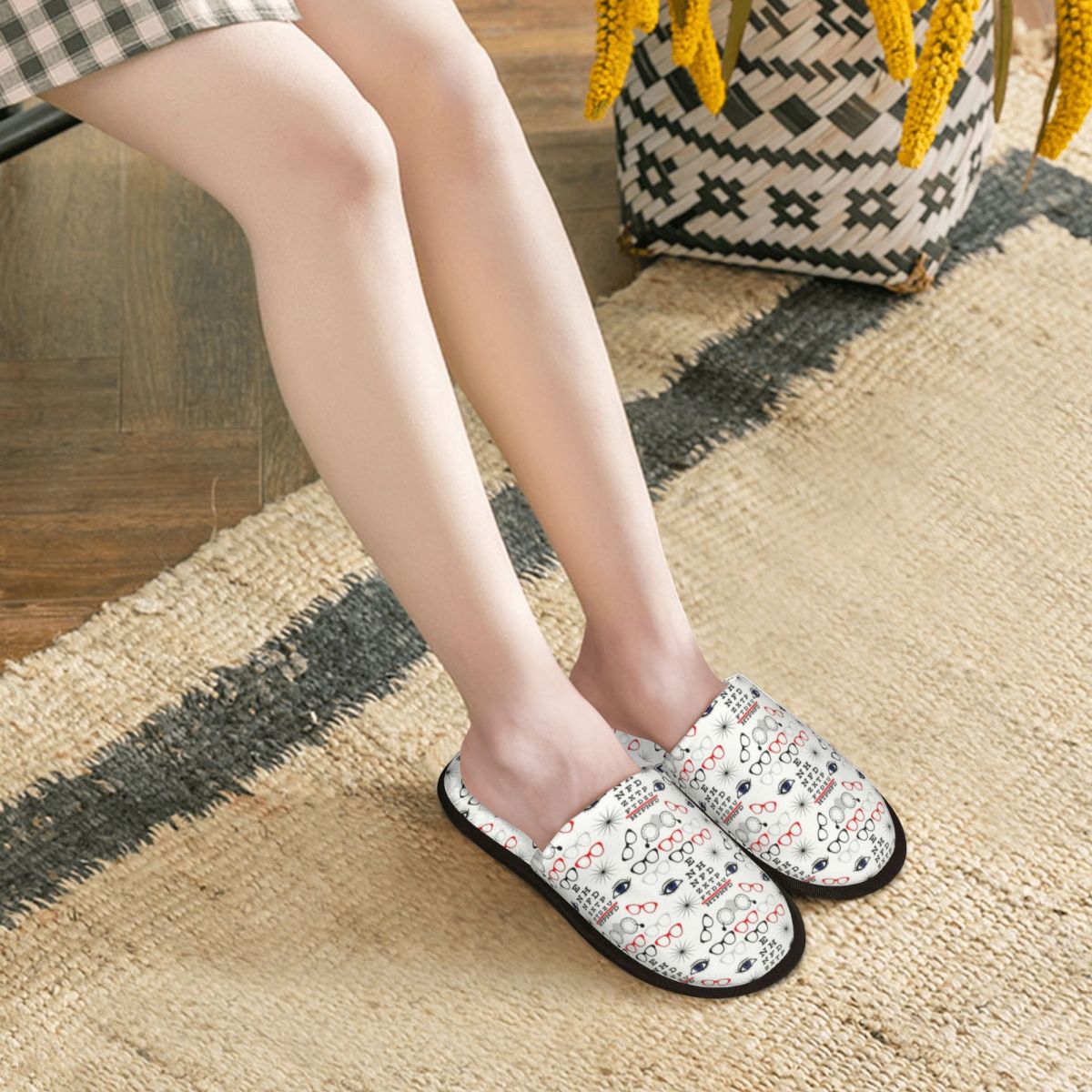 Zabawne Kapcie Domowe z Miękki – Shoes Women Chart recenzja i cena